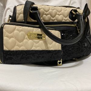 Betsy Johnson Purse with matching Wallet